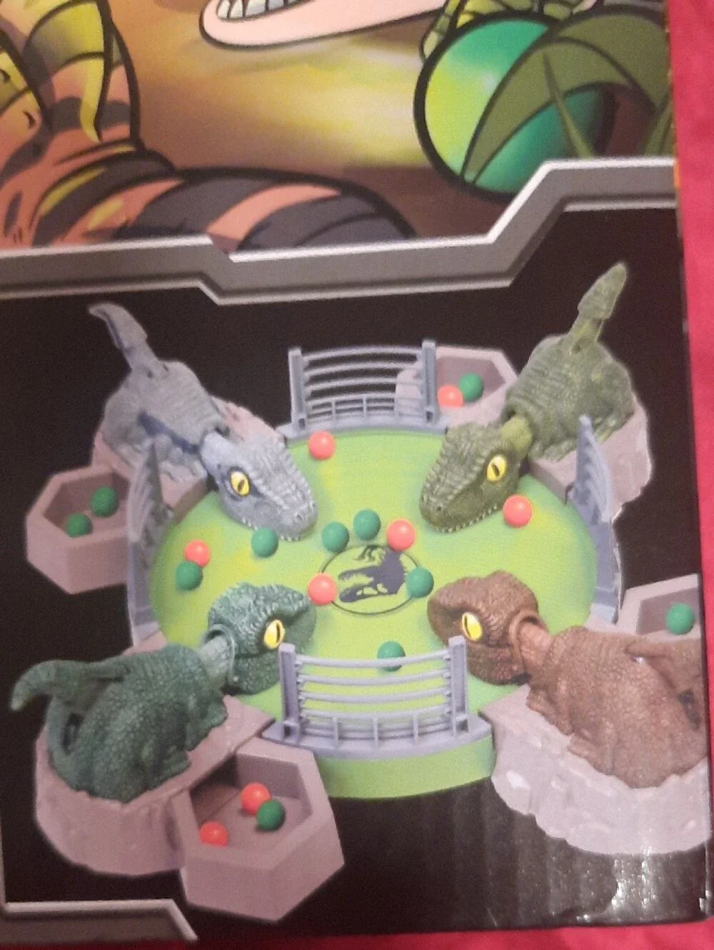 Jurassic World Ravenous Raptors Chomping Game